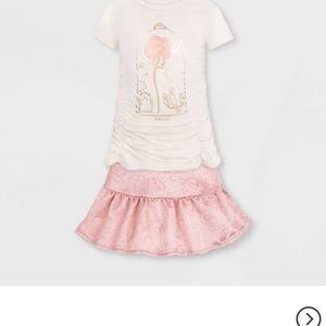 Girls' Disney Princess Belle 2pc Dress Set - Disney Store